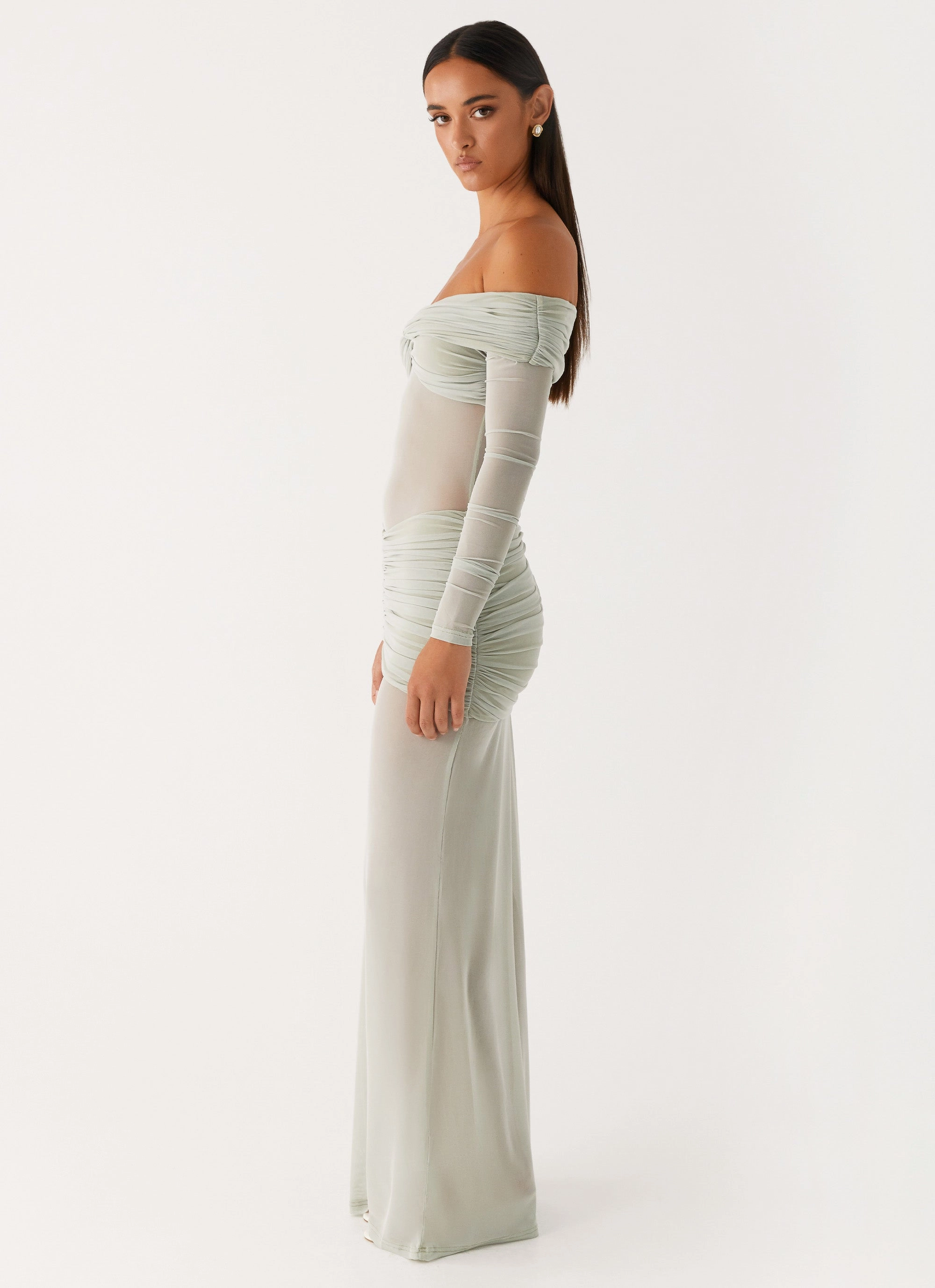 Flare Swing Mercy Maxi Dress - Sage