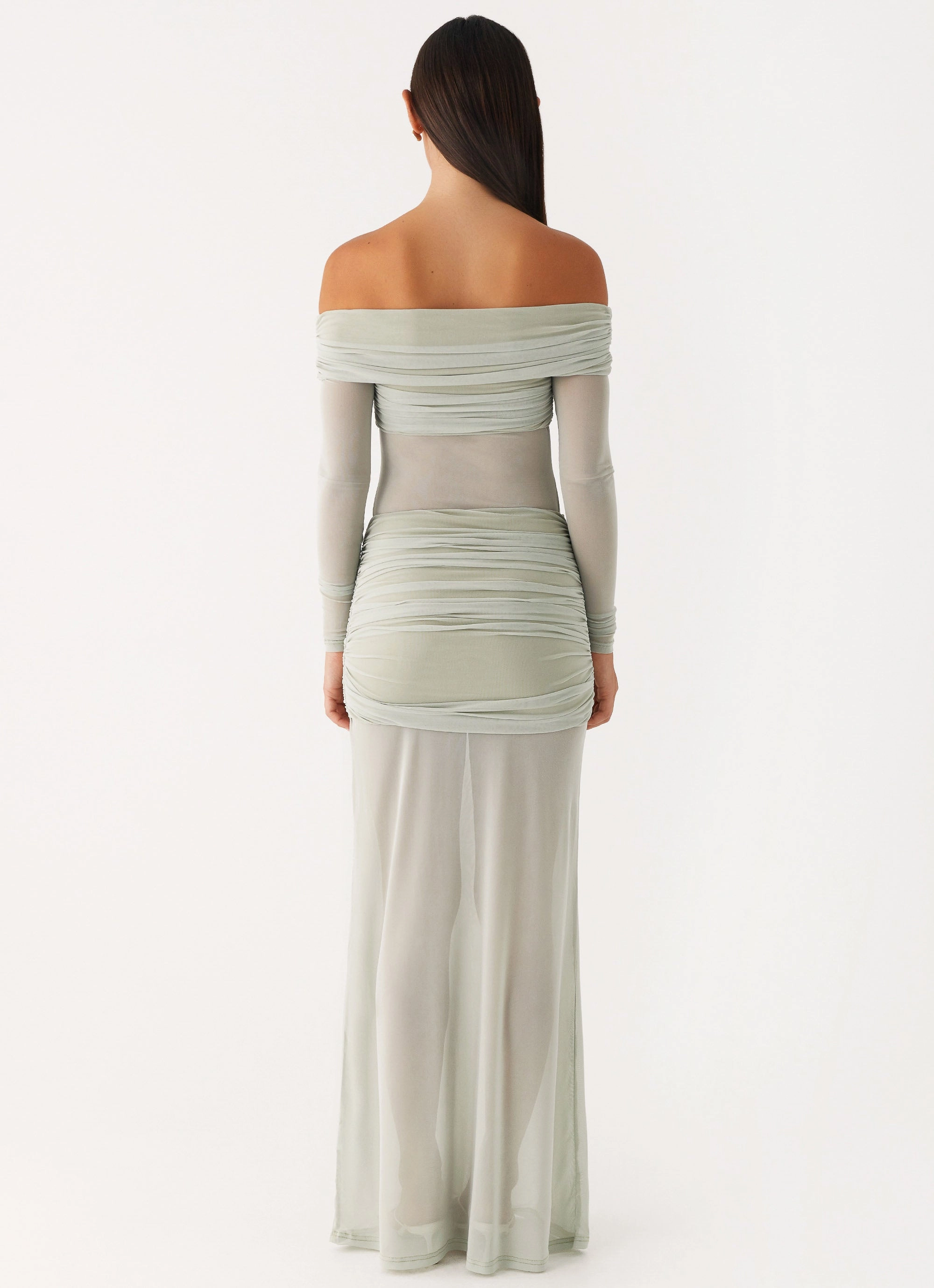 Mercy Maxi Dress - Sage New York Blush Shade