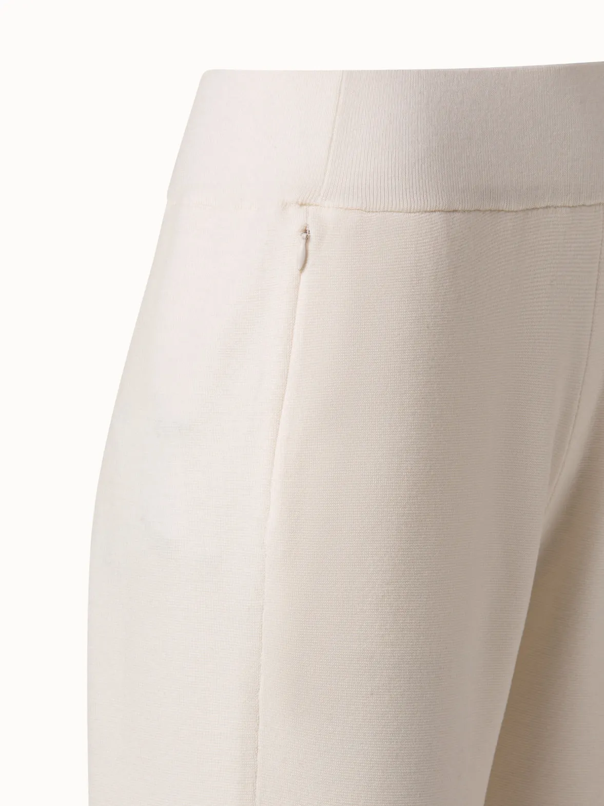 Merino Wool Stretch Knit Jogger Pants