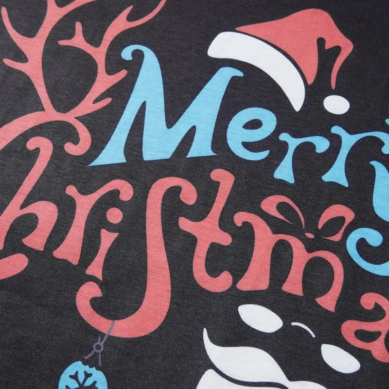 Merry Xmas Family Matching Pajamas Set