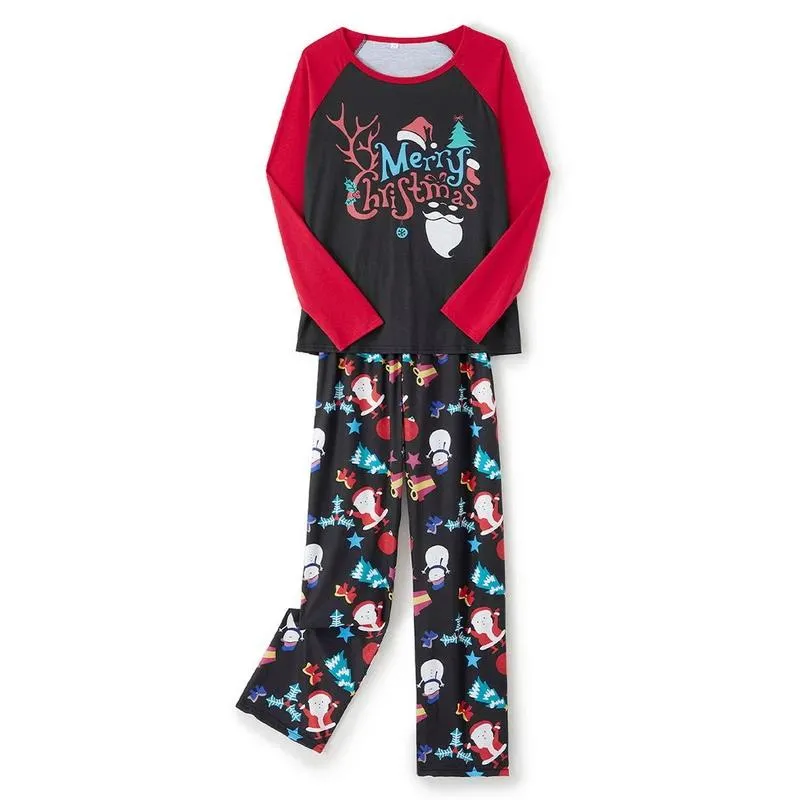 Merry Xmas Family Matching Pajamas Set