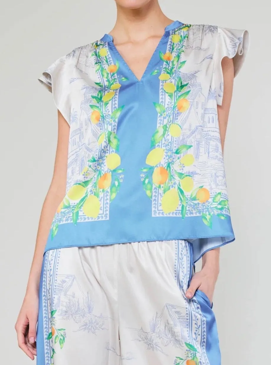 Citrus Top RollUpCuff AntiOdorTechnology