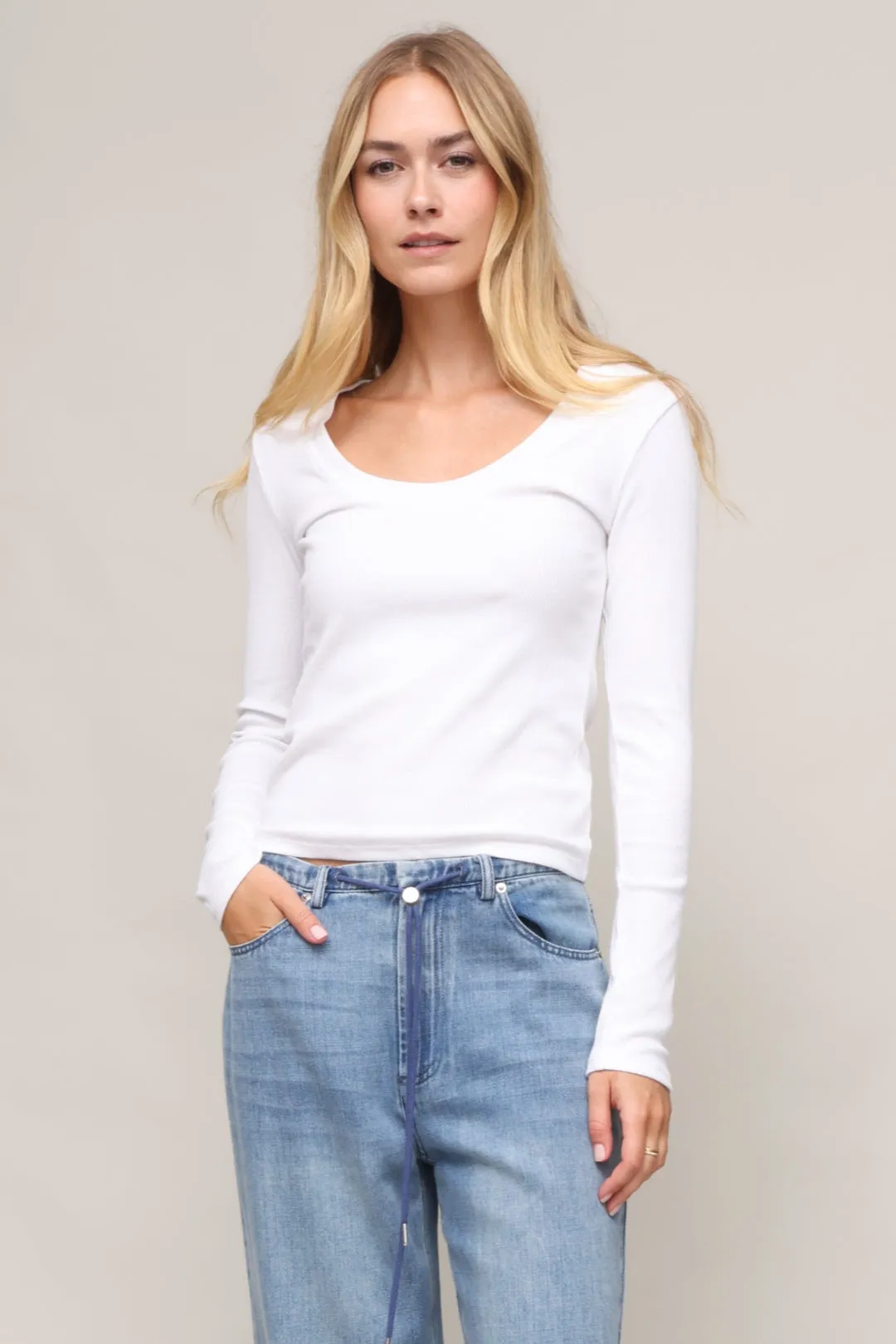 Airflow Mesh Insert LightweightLayeringSystem Sirena Rib Long Sleeve Tee