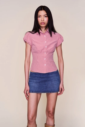 Micro Mini Denim Skirt Airy Comfort Fashion Style