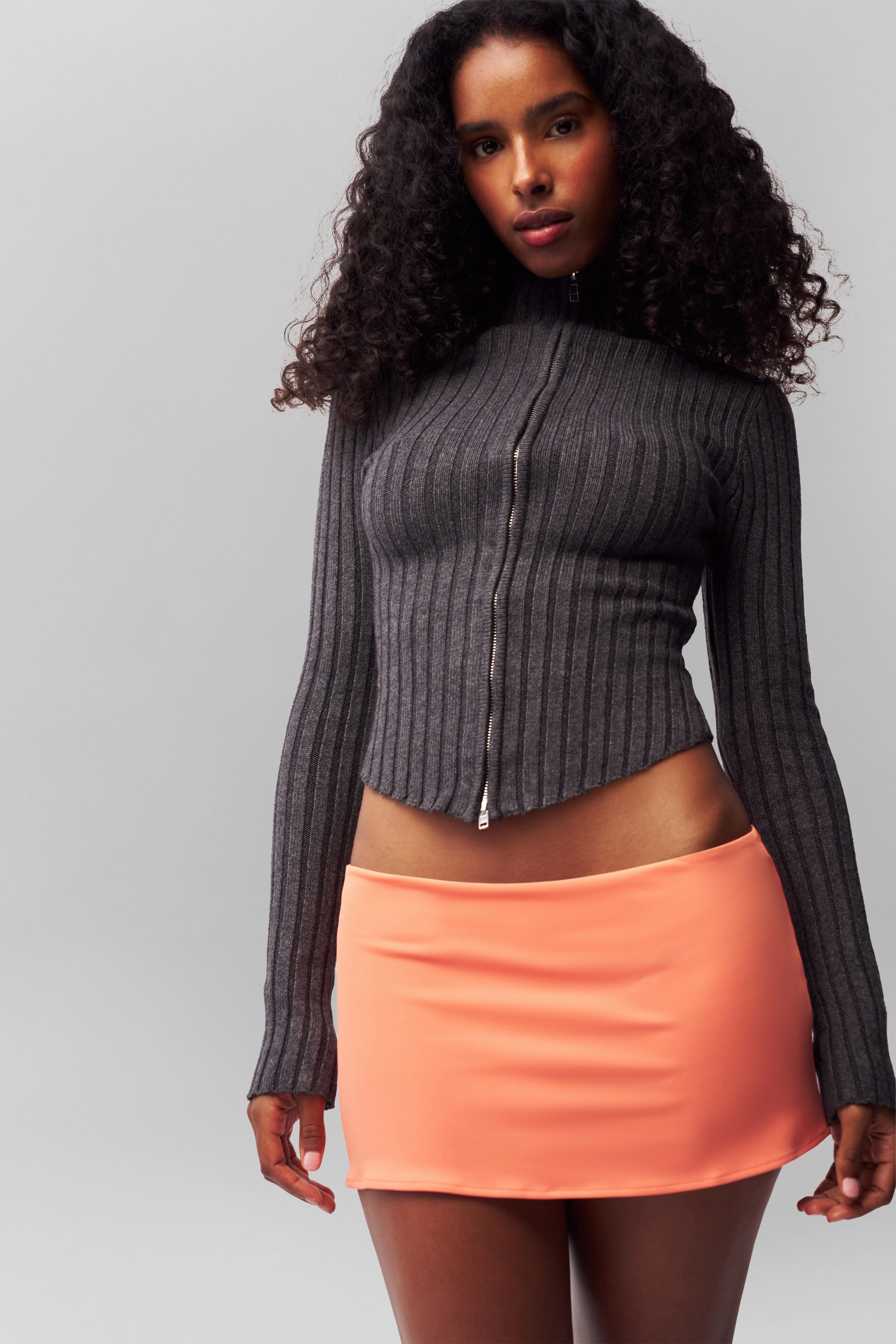 Micro Mini Stretch Skirt Bamboo Fiber
