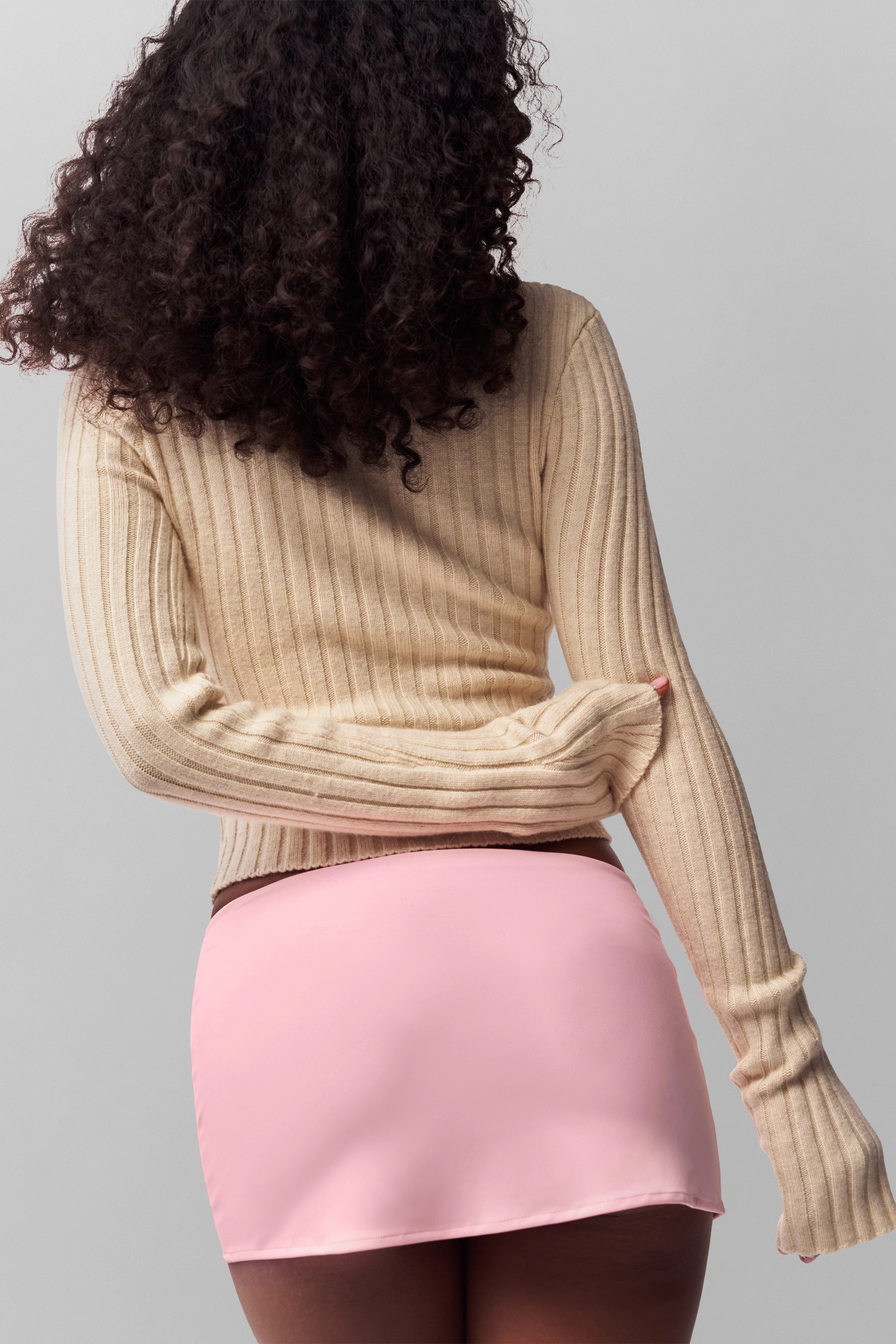 Micro Mini Stretch Skirt Crochet Style