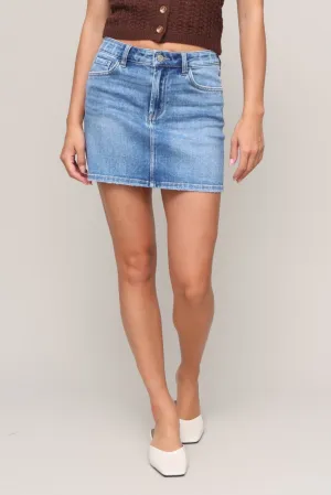 Mid Rise Mini Skirt Form Fit Comfort EcoFriendlyMaterials