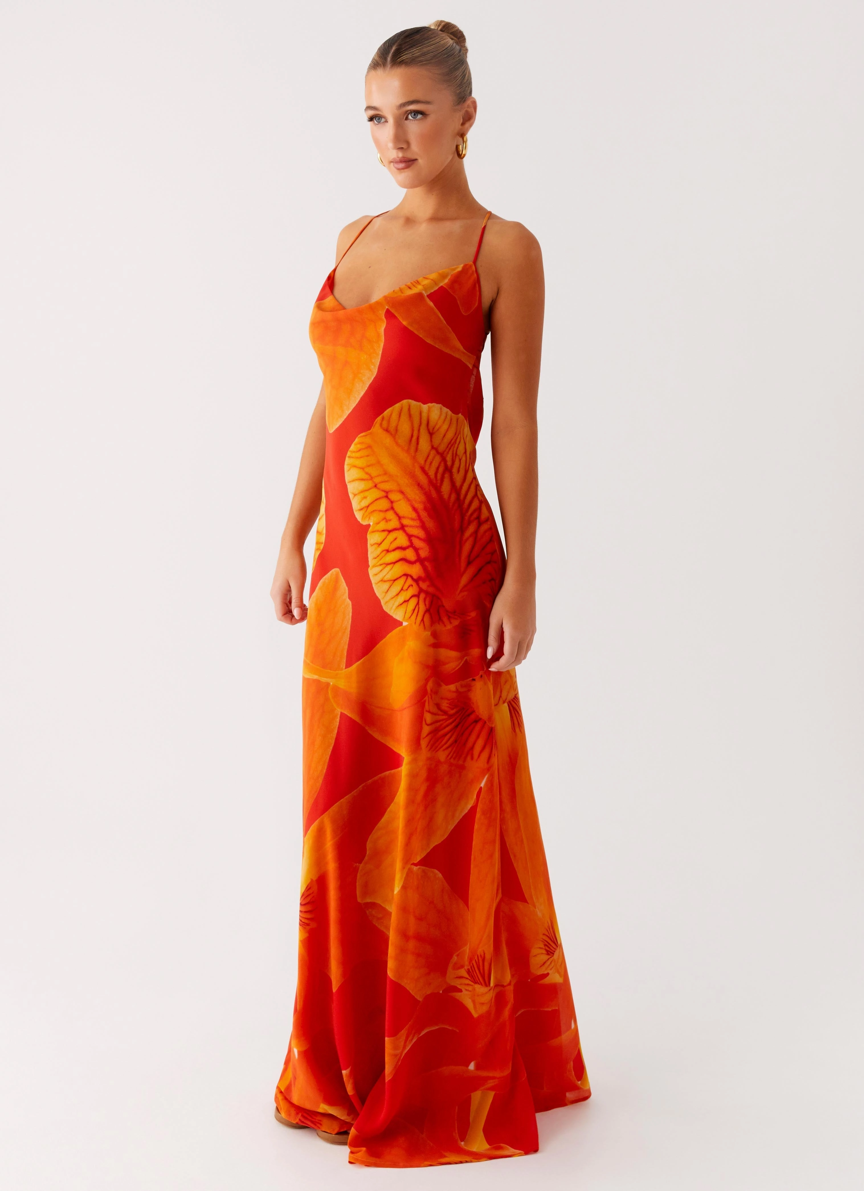 City Layers Summer Staple Midafternoon Maxi Dress - Serene Orange