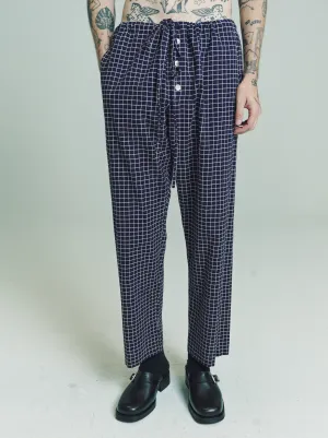 Midnight Grid Pajama Pant