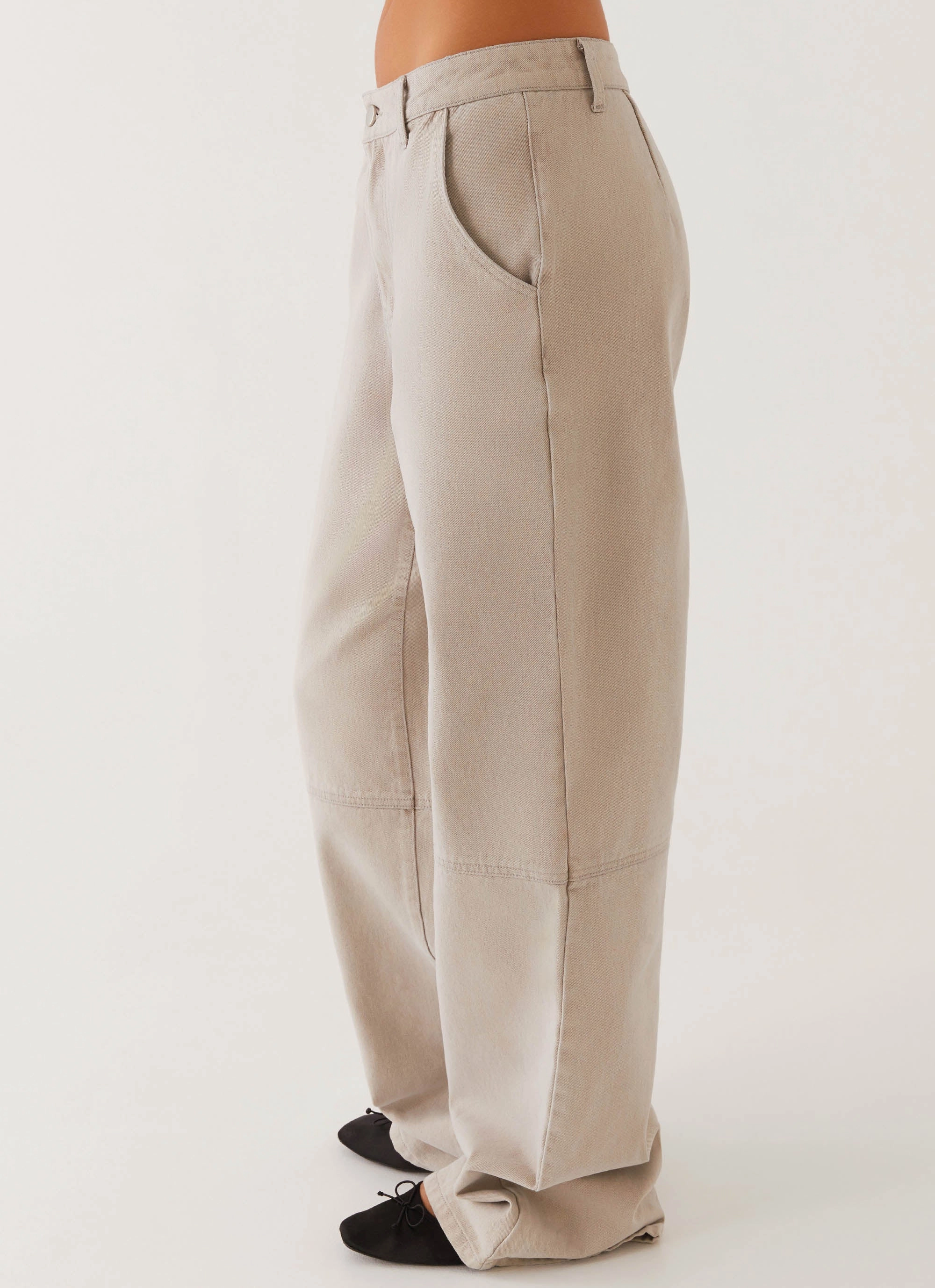 Milani Balloon Denim Jeans - Grey Perfect Fit