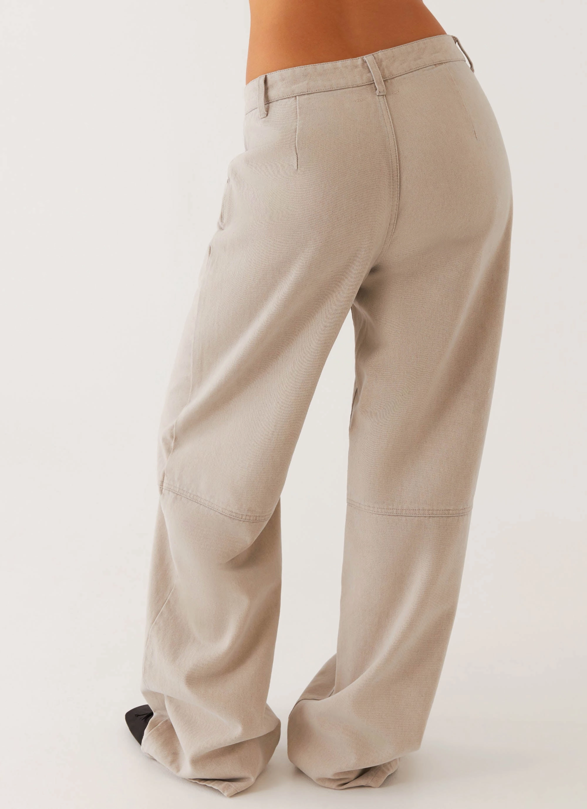 Wardrobe Classic Milani Balloon Denim Jeans - Grey