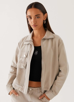 Milani Denim Jacket - Grey Sleepwear