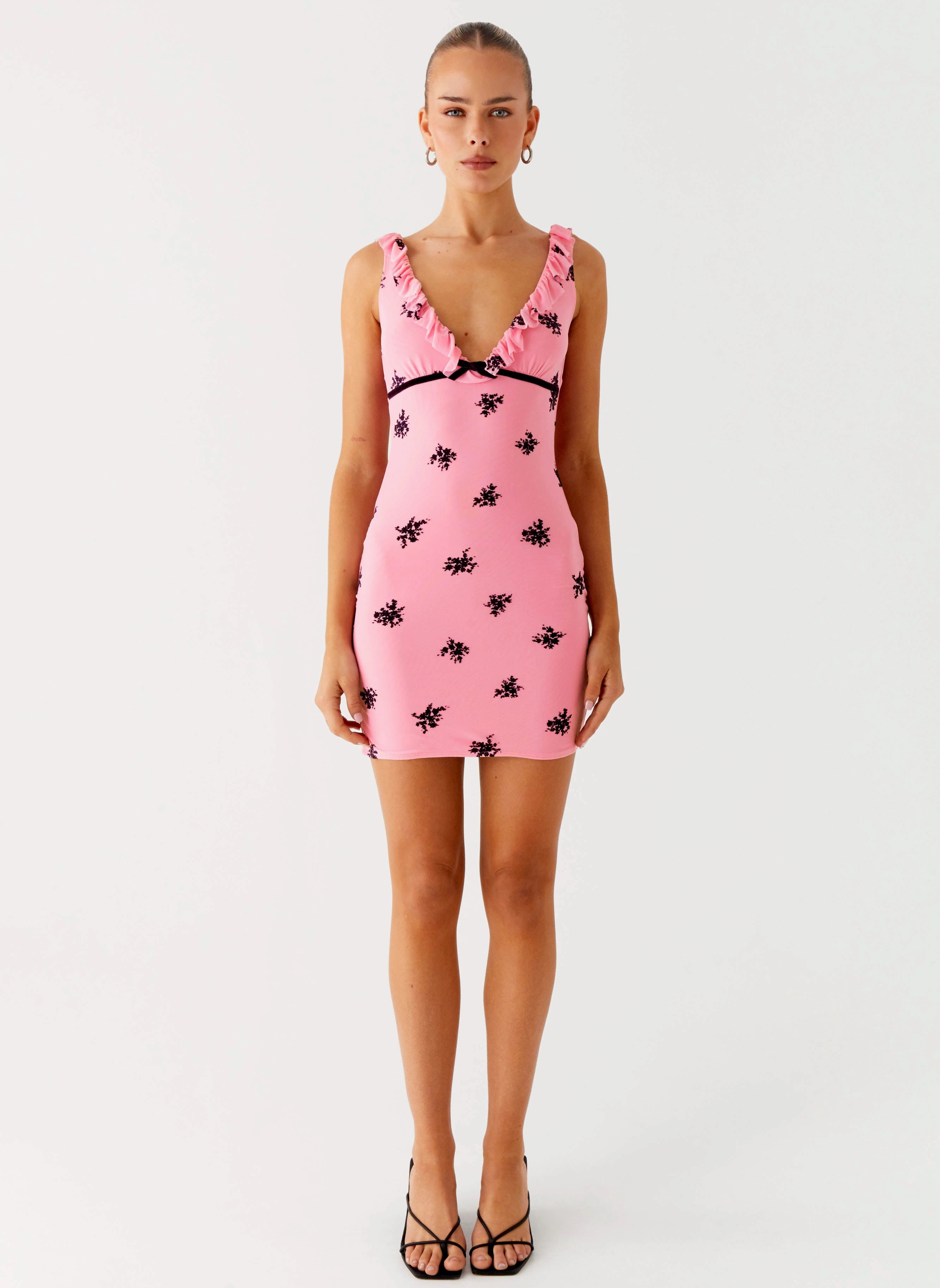 Wide Swing Milena Cami Mini Dress - Pink