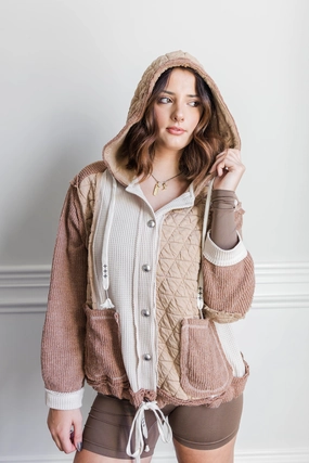 No Wrinkle Willow Quilted jacket