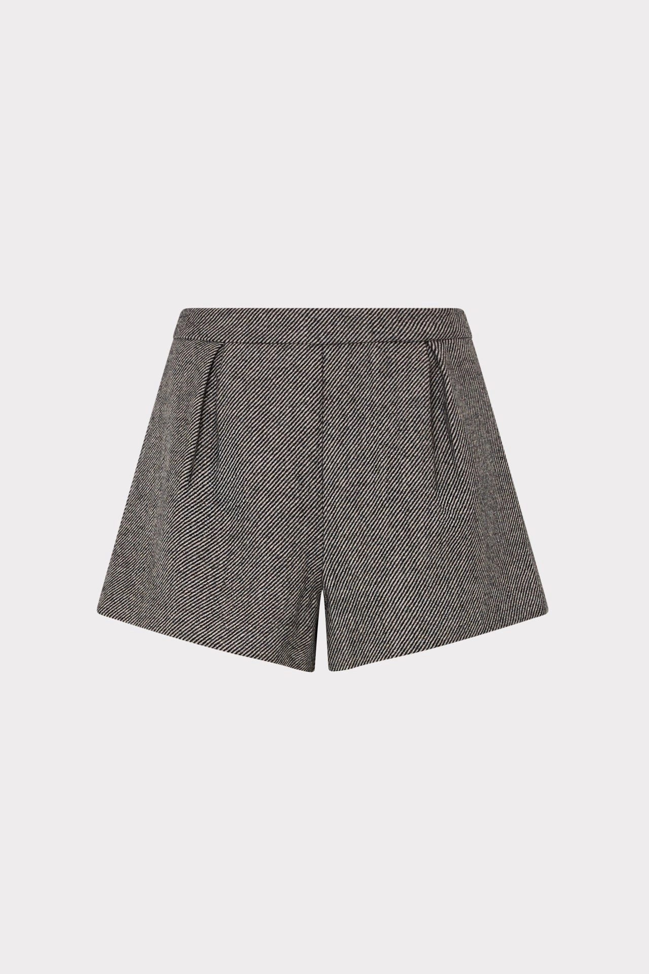 High Durability Blend Drew Tweed Shorts