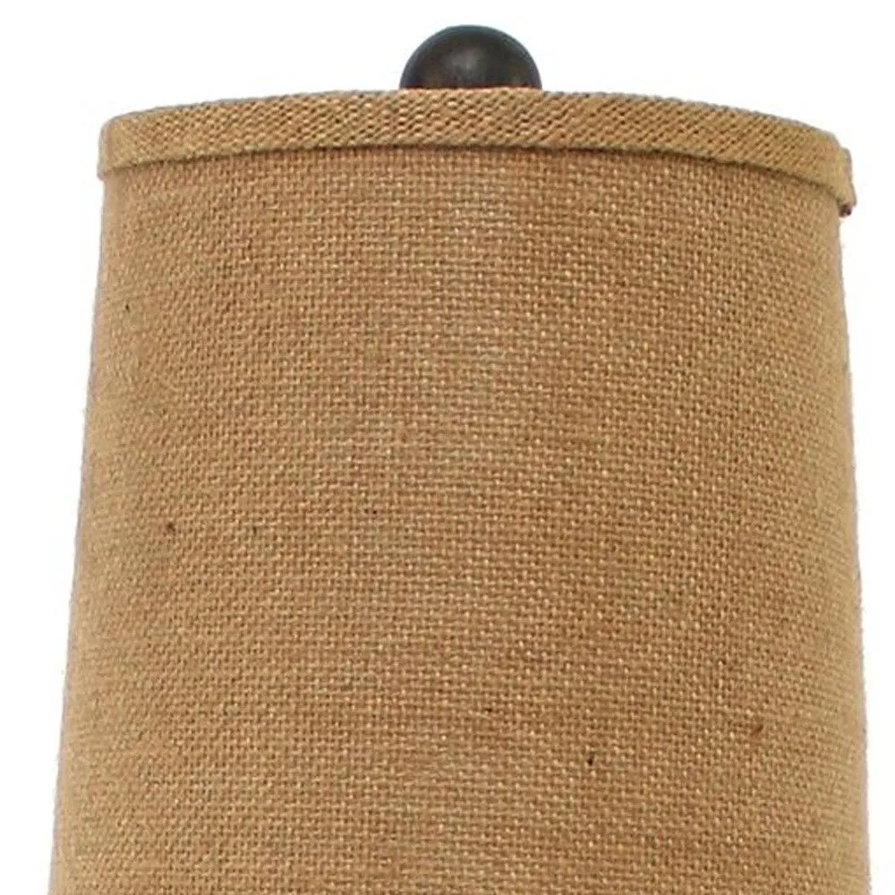 Minimalist Accent Table Lamp - Bronze