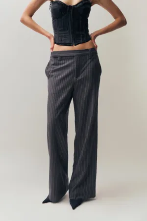 Fashion Comfort Wear Raina Pinstripe Pant