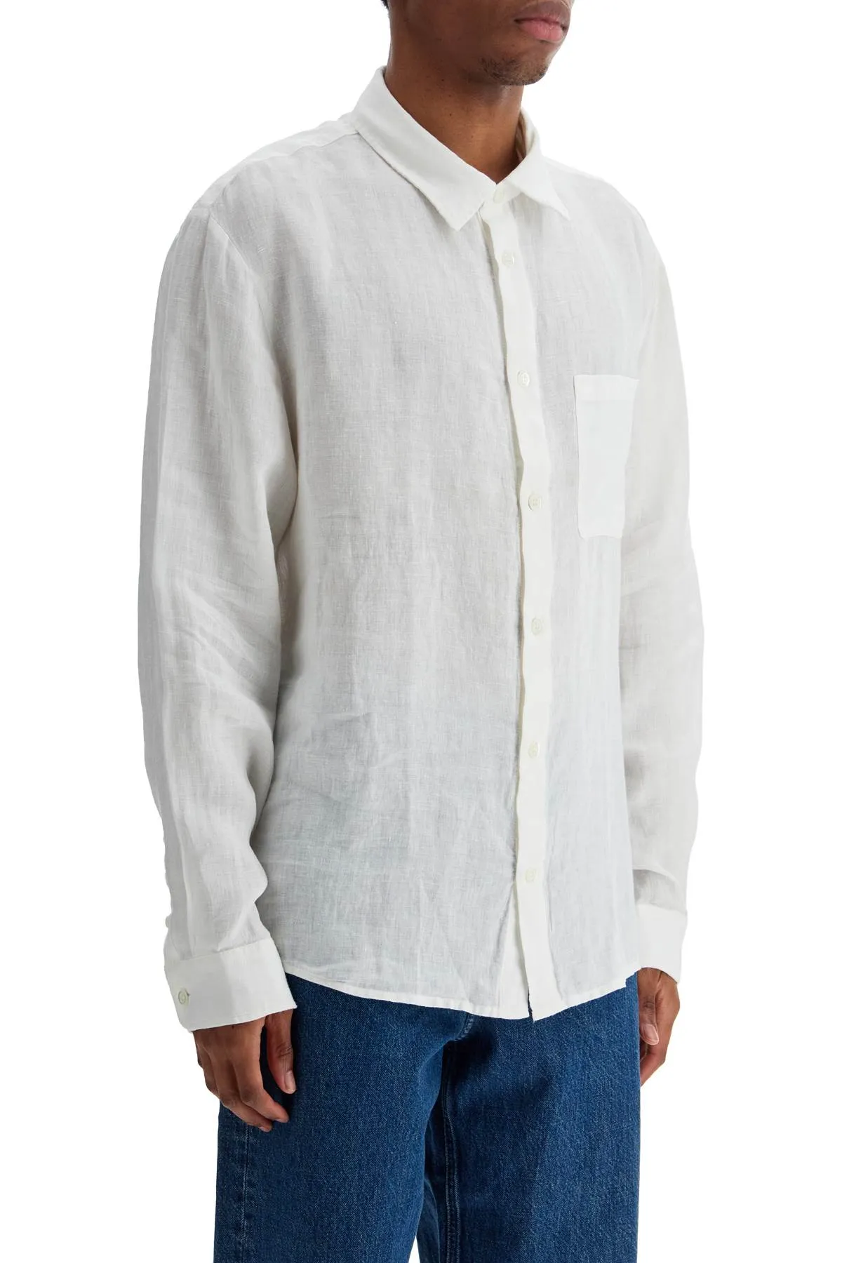 Minimalist Linen Shirt