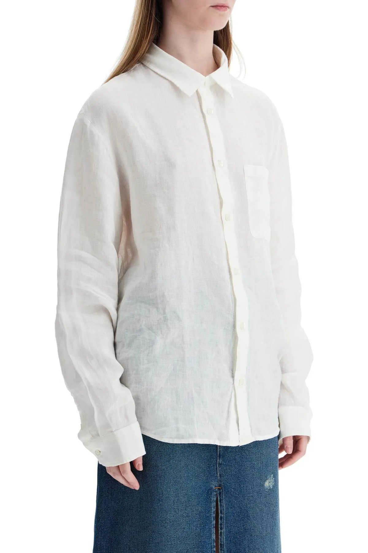 Minimalist Linen Shirt