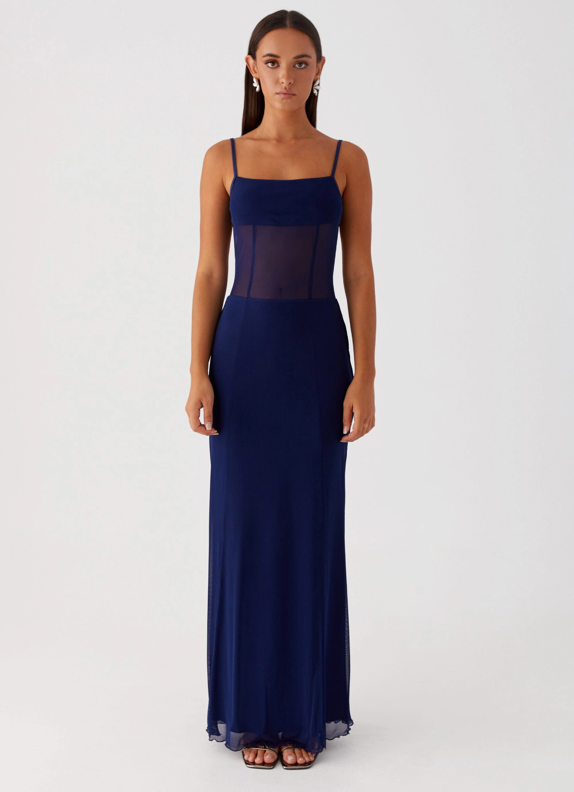 Calm Tone Miranda Maxi Dress - Navy
