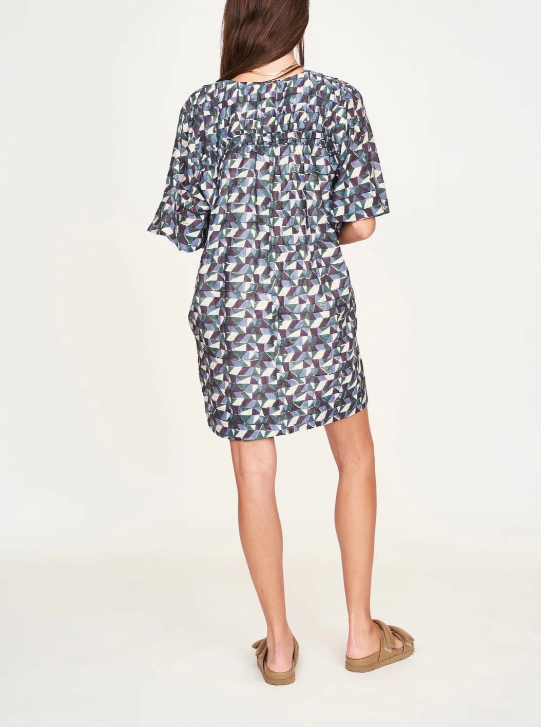 petite size Comfortable outdoor wear Mirth Marrakesh Dress in Seaglass in Aegean