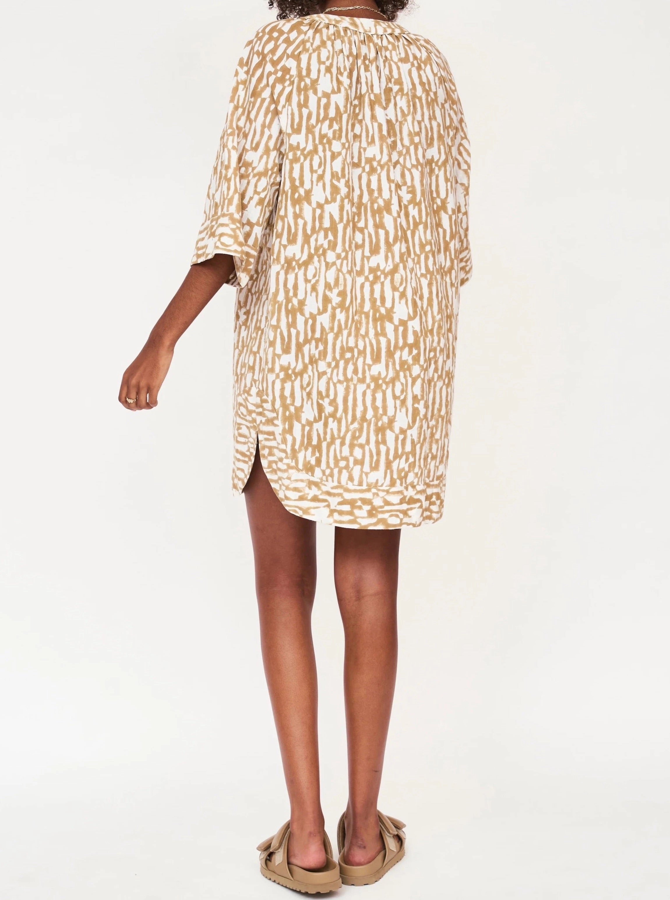 Mirth Palm Springs Short Dress in Driftwood Quick Look