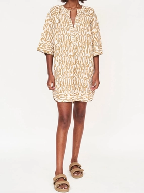 Daily Style Mirth Palm Springs Short Dress in Driftwood