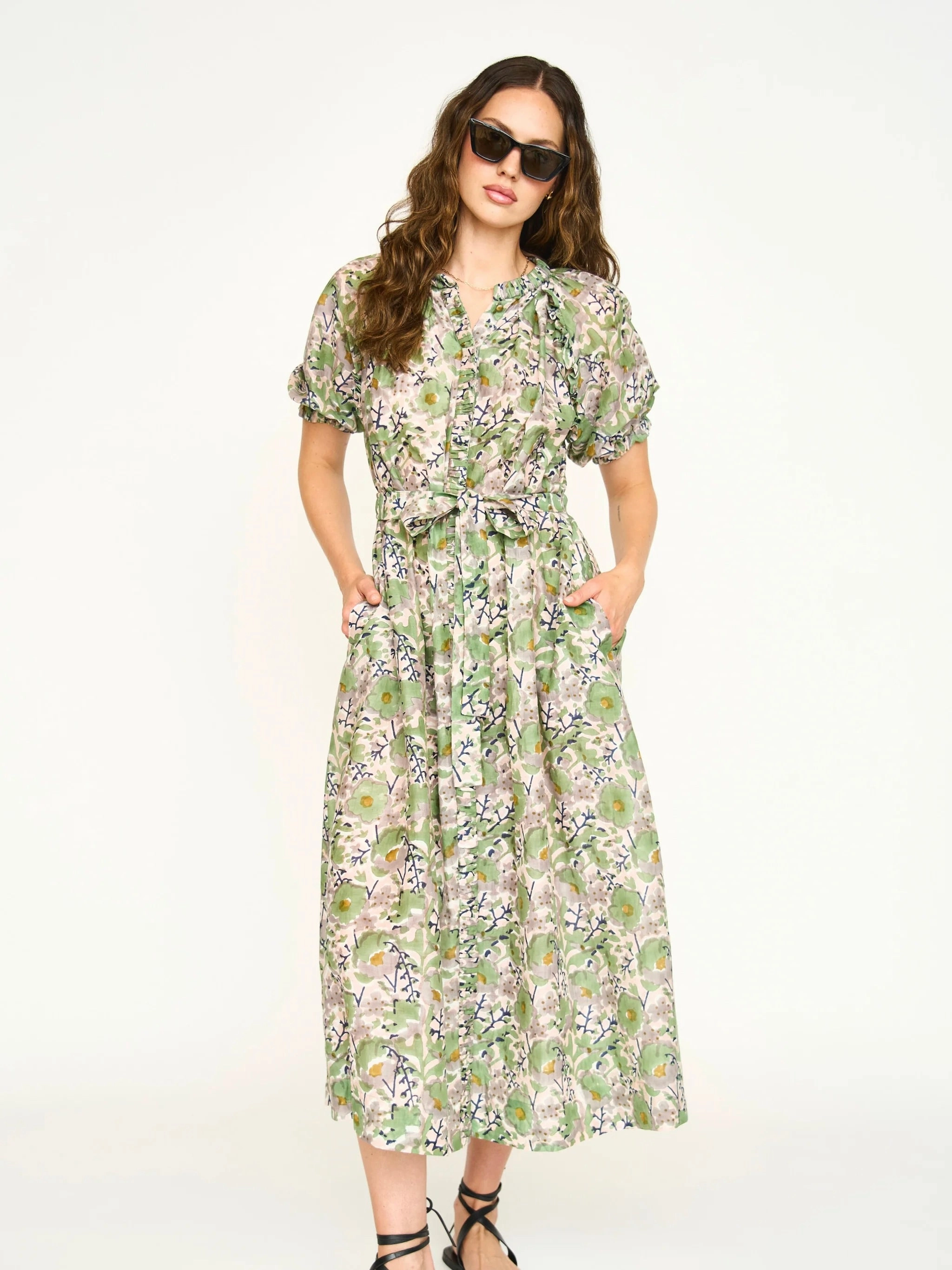 Subtle design Mirth Somerset Dress in Lavender Bloom