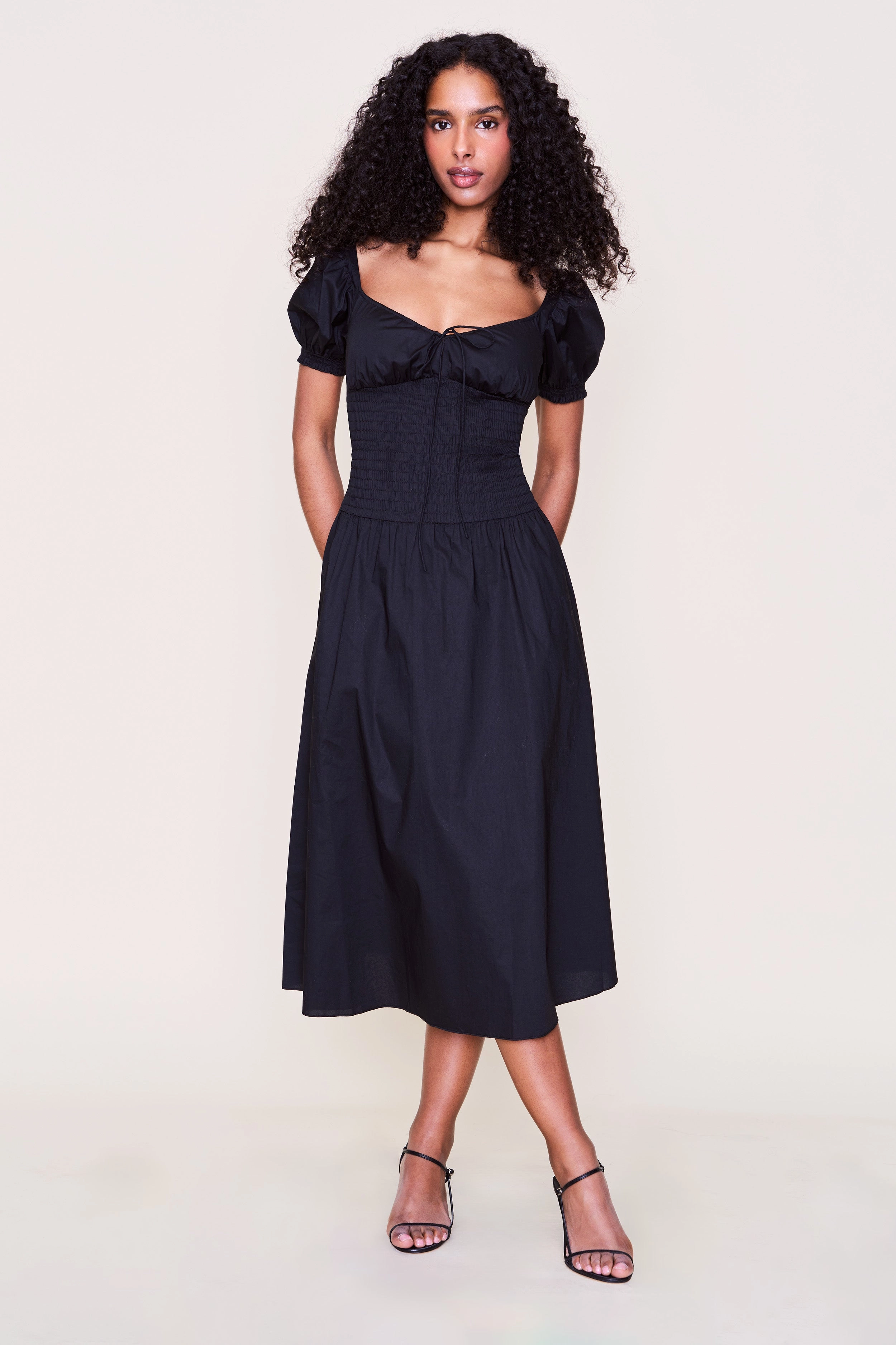 Leon Midi Dress Beach Walk Shape Hug