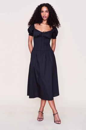 Leon Midi Dress Beach Walk Shape Hug
