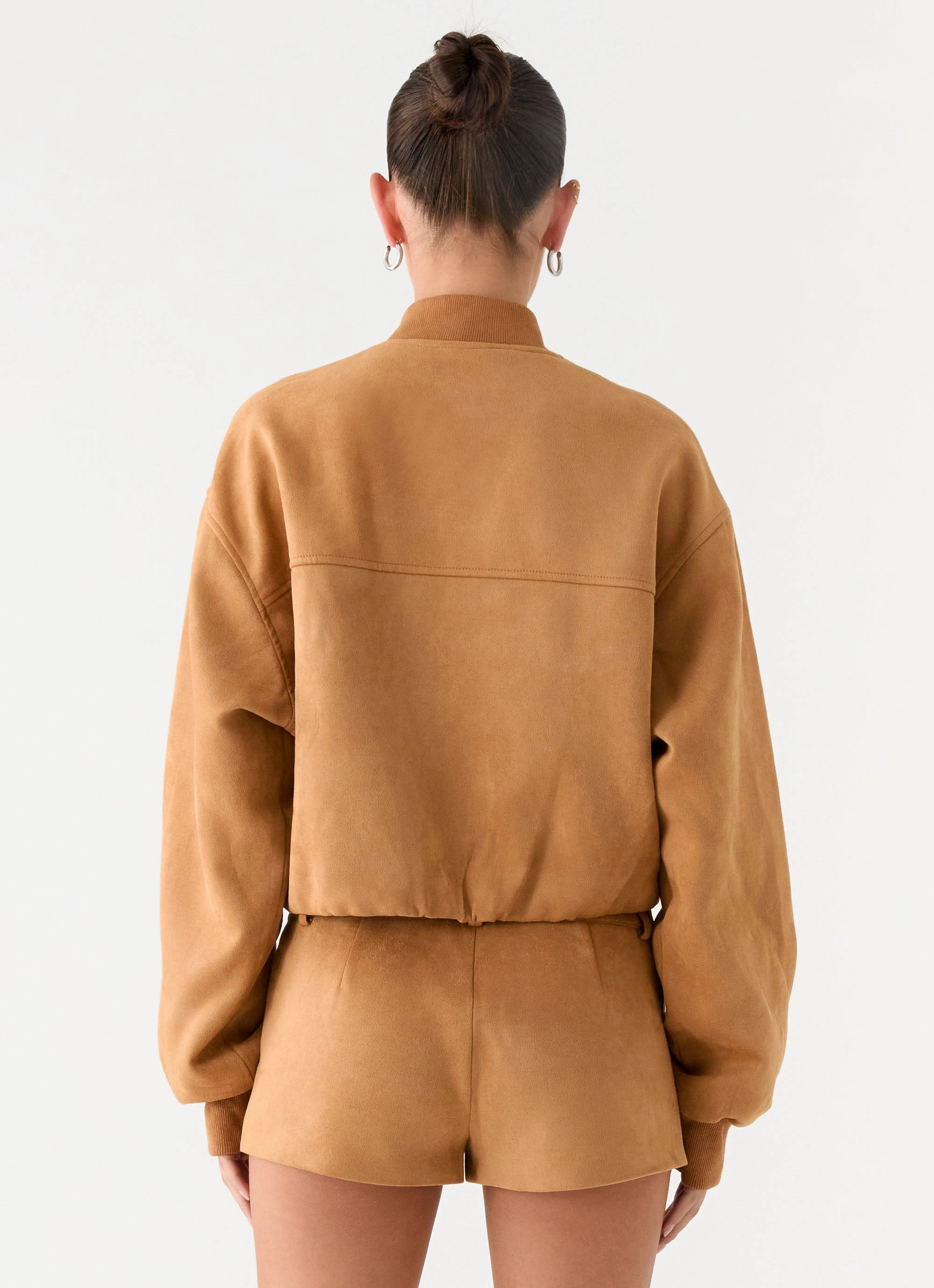 Thats Chill Bomber Jacket - Brown Share
