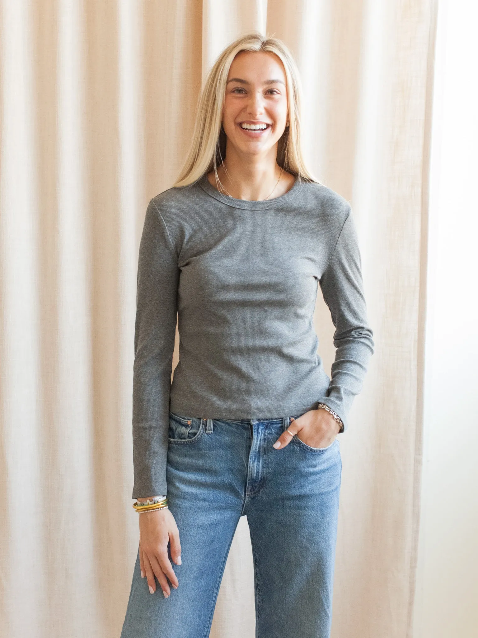 ZonalVentilation Reinforced Elbow Patches Annie Tee - Charcoal