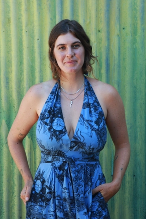 Monroe Dress in Earth Worship Stylish Line Vibrant Style