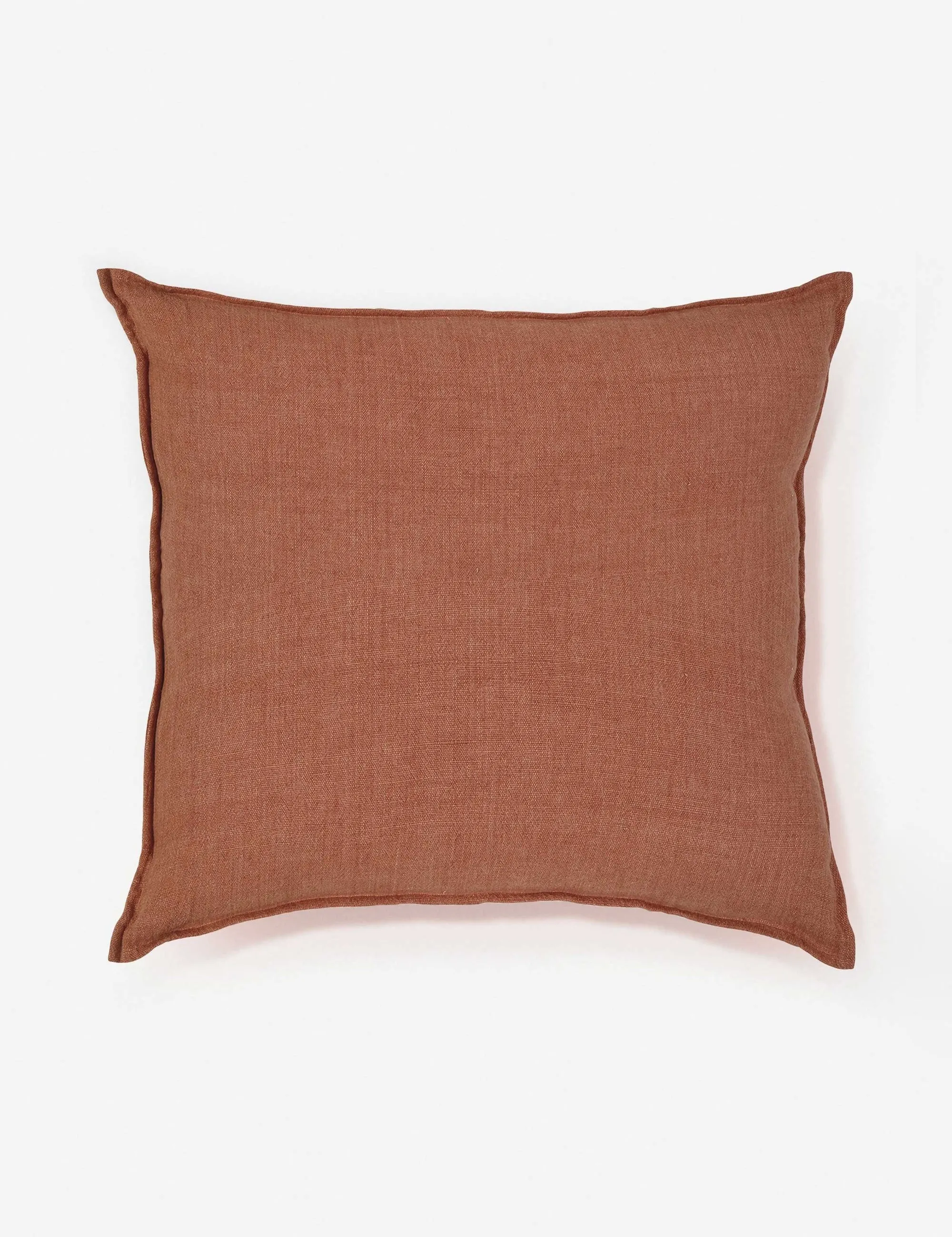 Montauk 28" x 36" Oversized Pillow, Terracotta by Pom Pom at Home