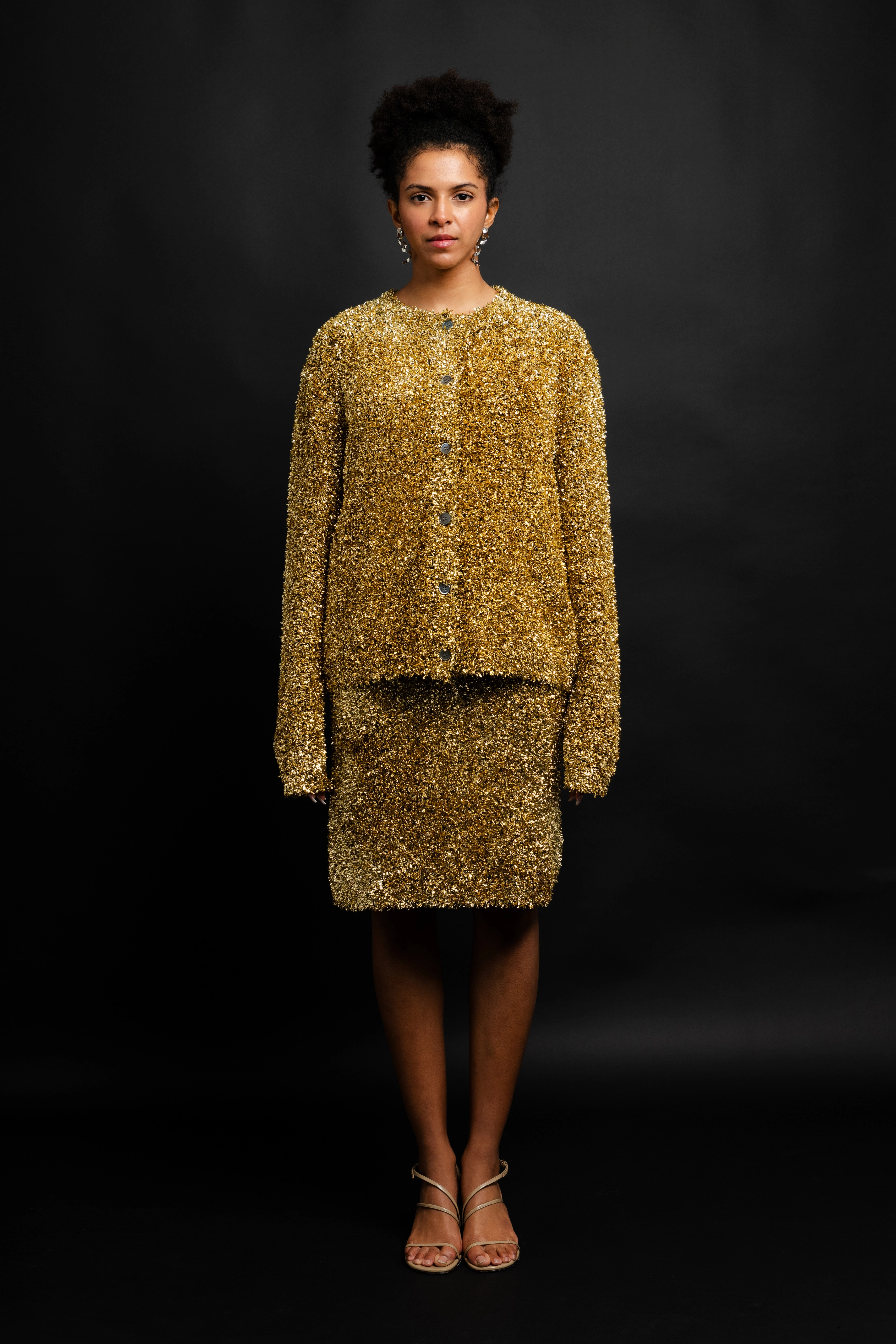 Moro Skirt Frayed Finish