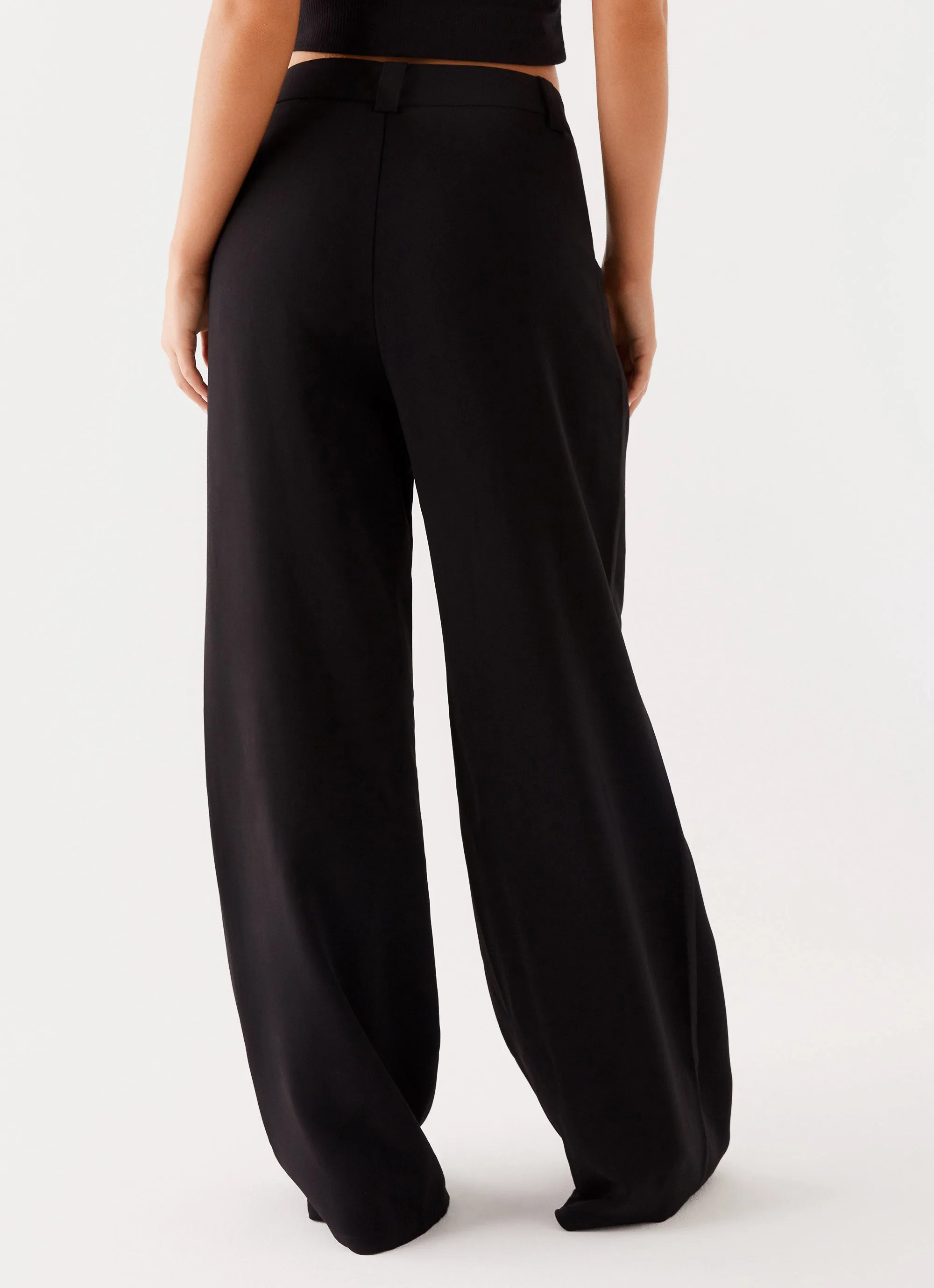 SnagFreeFabric Chafe-Free Fit Midnight City Suit Pants - Black
