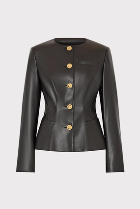 Cool Climate Wells Vegan Leather Jacket