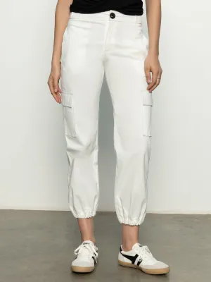 Take Over Jogger Mid-Rise Pant Bleached White Layer Friendly Outdoor Flex