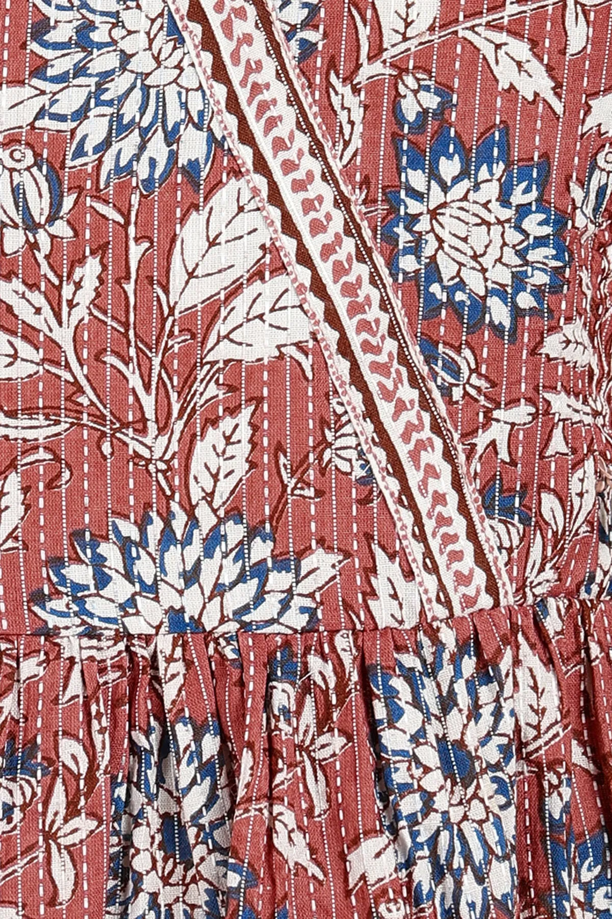 Multicolor All Over Printed Short Top for Feeding