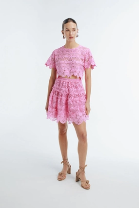 HARPER MINI SKIRT ROSE Active Motion Comfort Layer