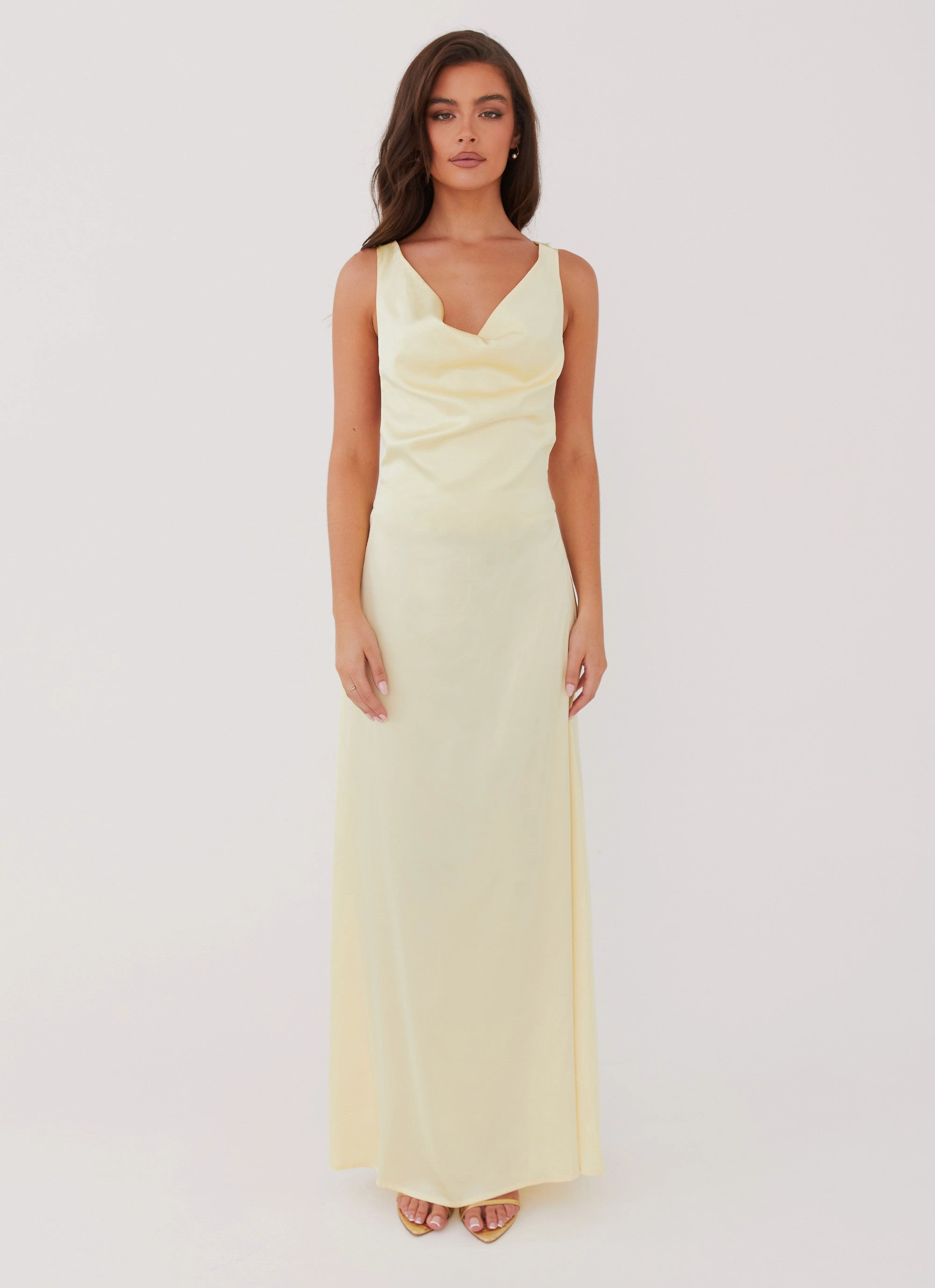 Musa Maxi Dress - Lemon Polished and Elegant