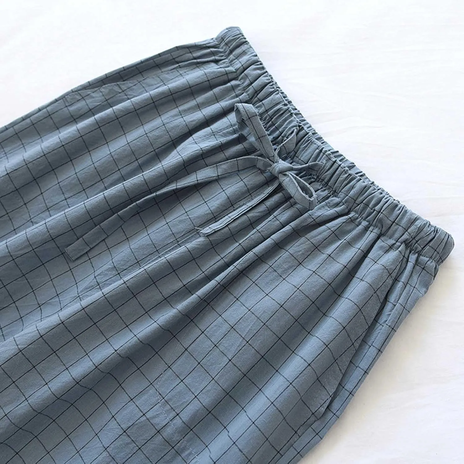 Muscularfit Big and Tall Pajama Pants for Men 2024 Fashion Drawstring Elastic Waist Lounge Sleepwear Pajama With Adjustable