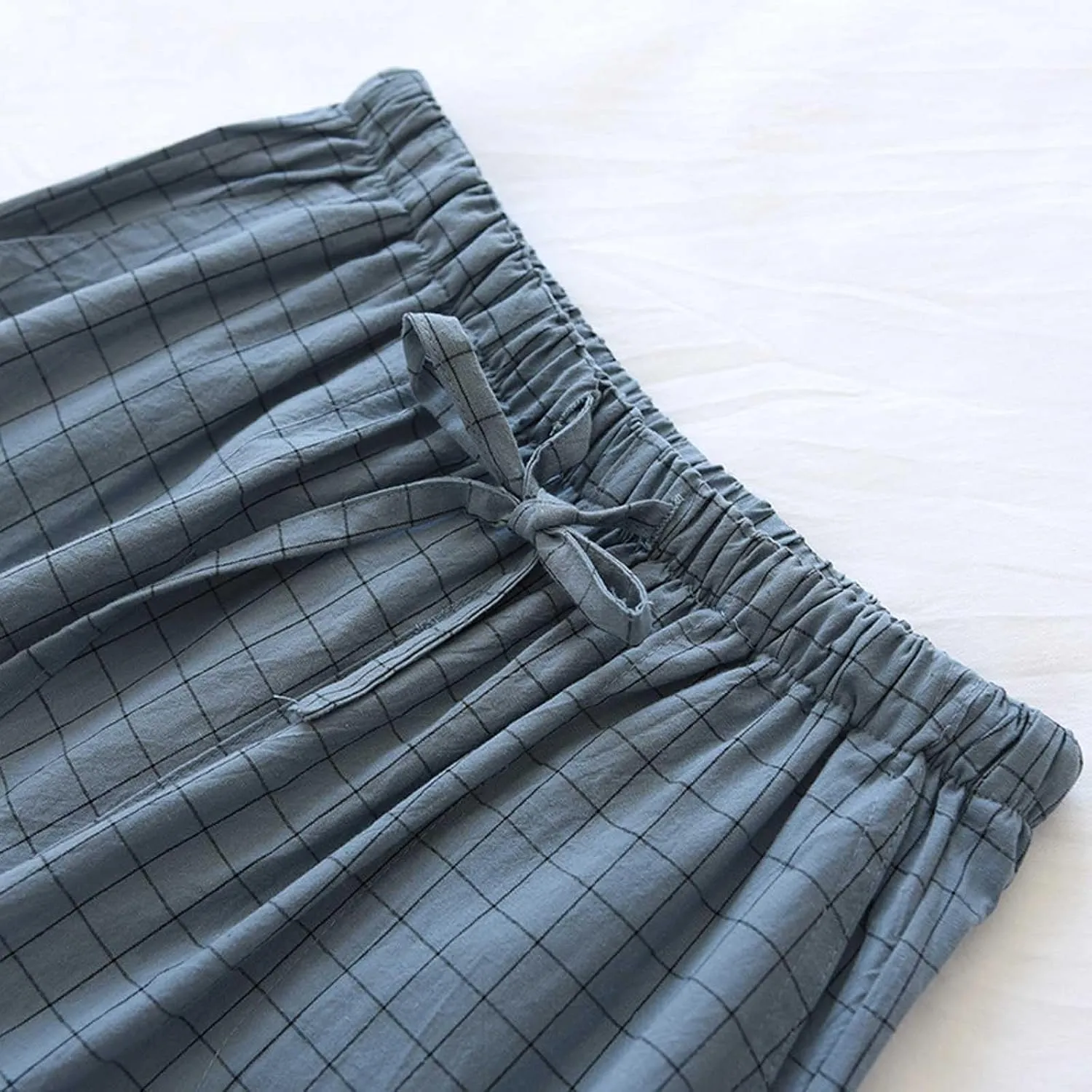 Muscularfit Big and Tall Pajama Pants for Men 2024 Fashion Drawstring Elastic Waist Lounge Sleepwear Pajama With Adjustable
