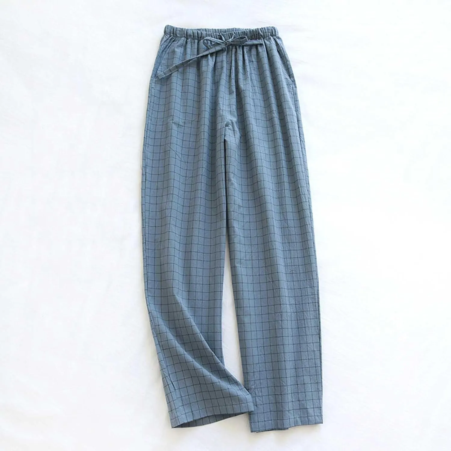 Muscularfit Big and Tall Pajama Pants for Men 2024 Fashion Drawstring Elastic Waist Lounge Sleepwear Pajama With Adjustable