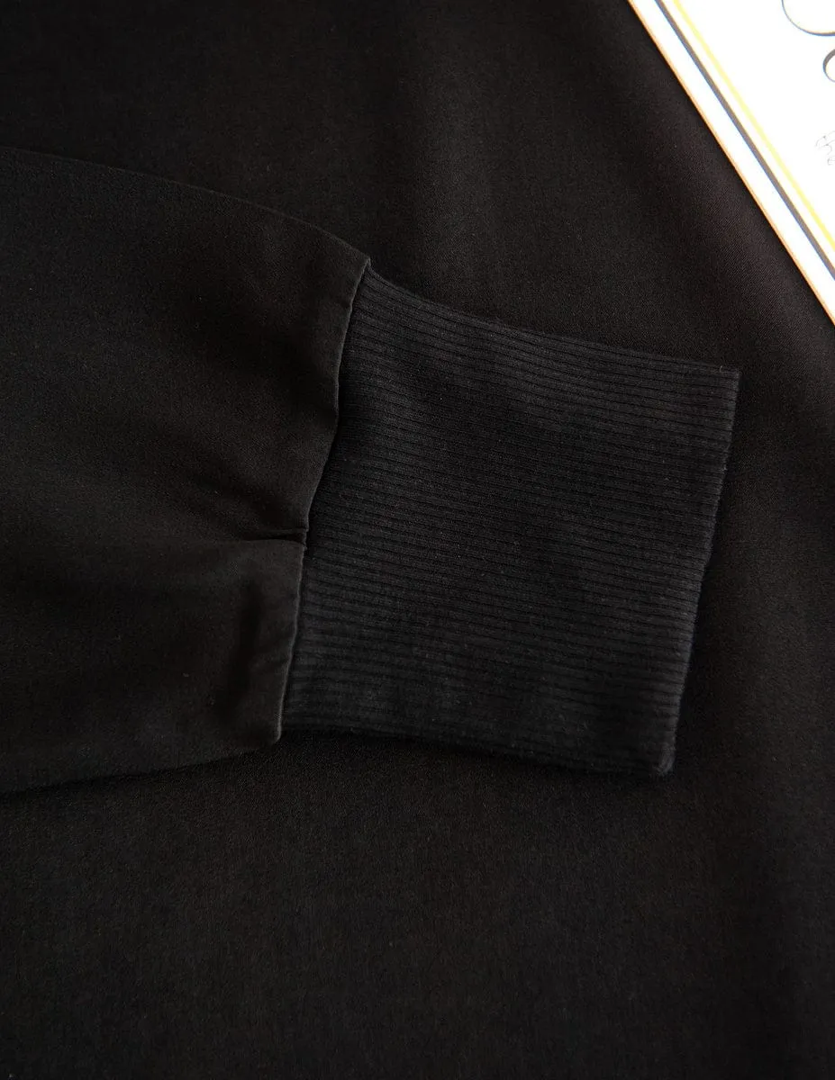 Must be Satin Pajamas - Black - Final Sale