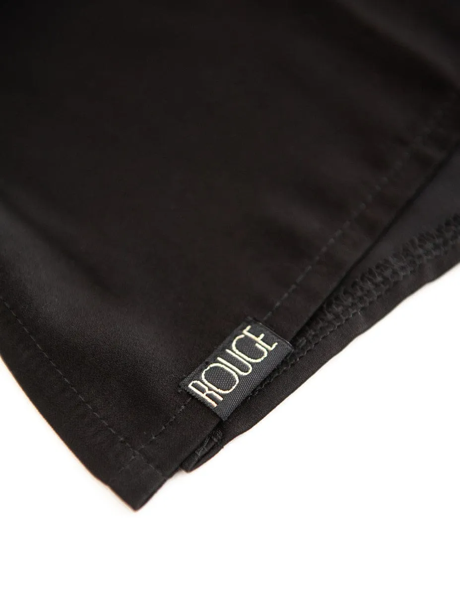 Must be Satin Pajamas - Black - Final Sale