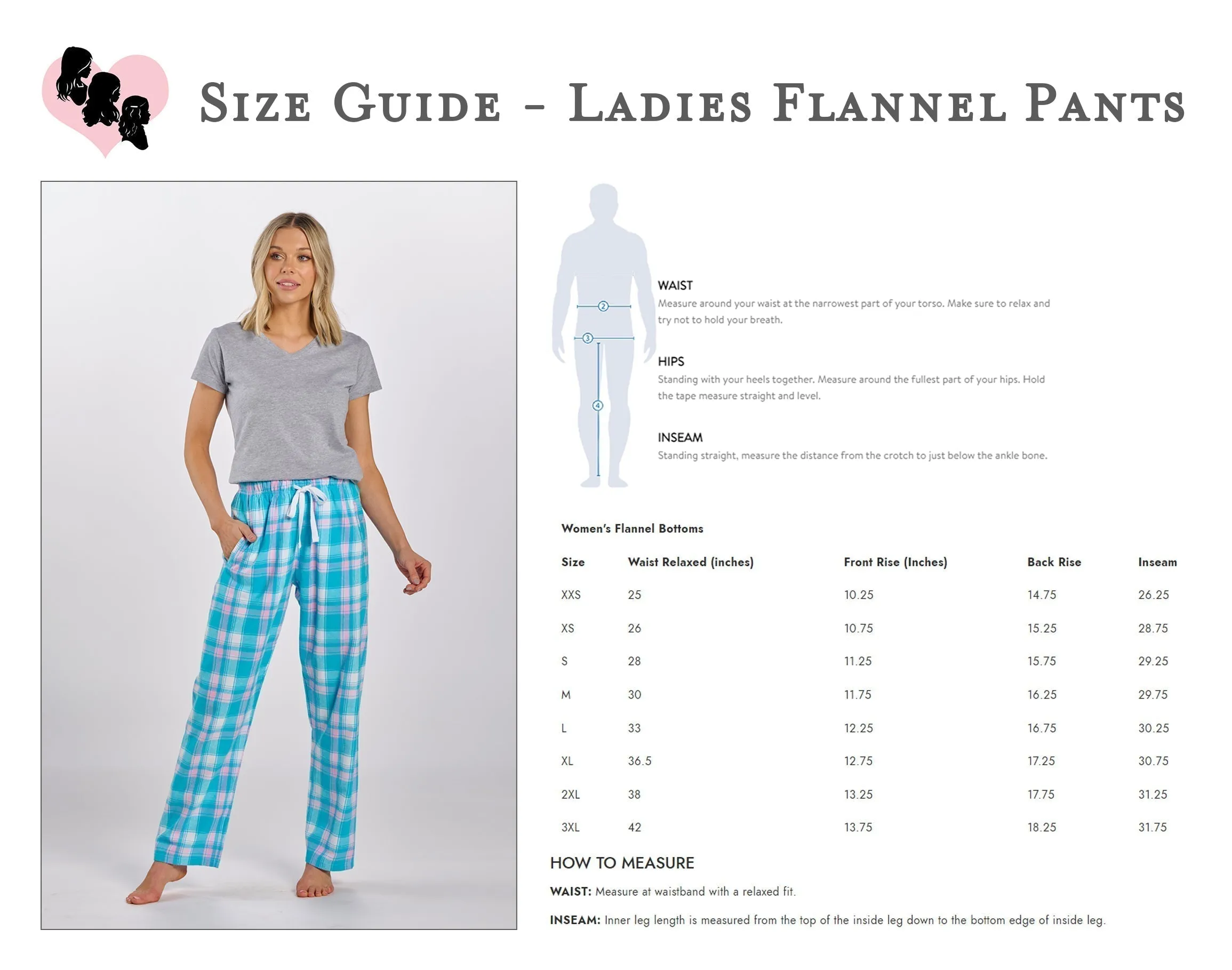 National Charity League Ladies Flannel Pants - NCL Skyline Chapter