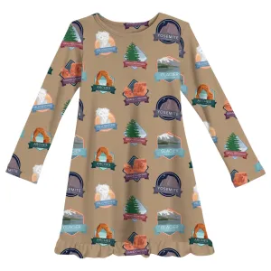 National Parks | Bamboo Ruffle Gown