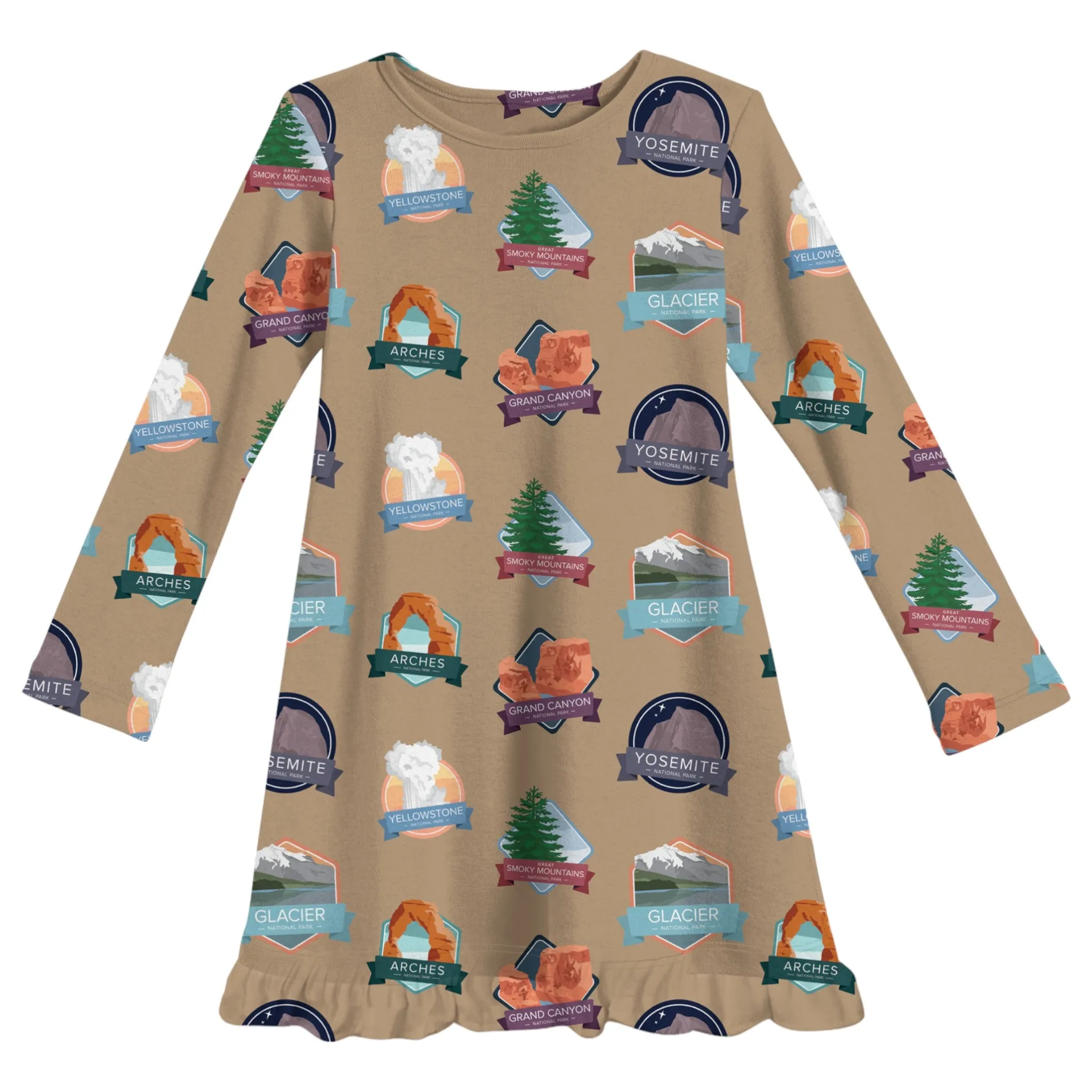 National Parks | Bamboo Ruffle Gown