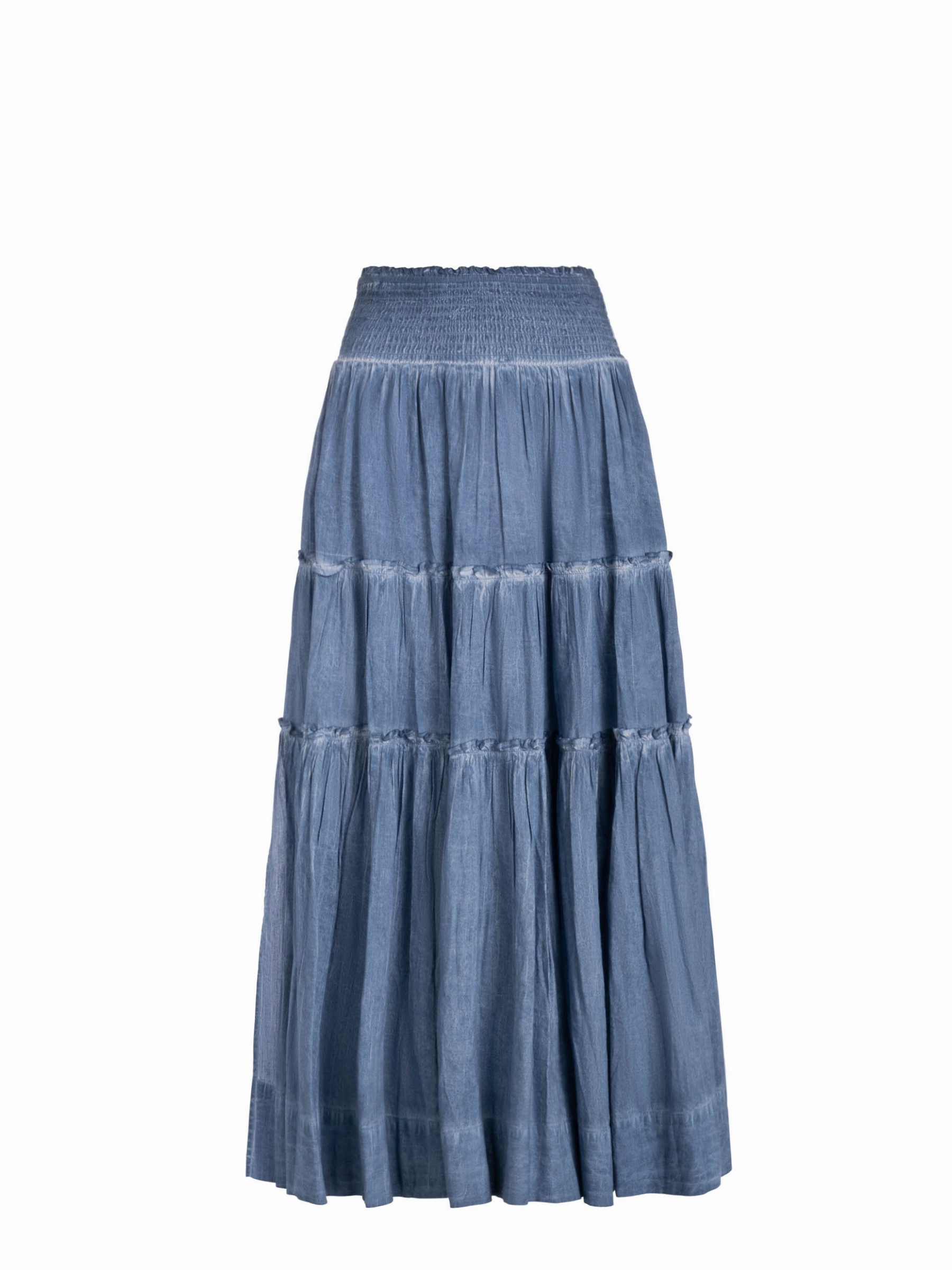 Design Detail Charlie Skirt In Stonewash